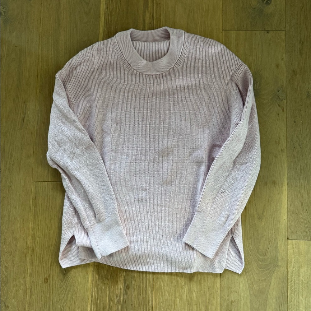 Lulu wool light pink sweater